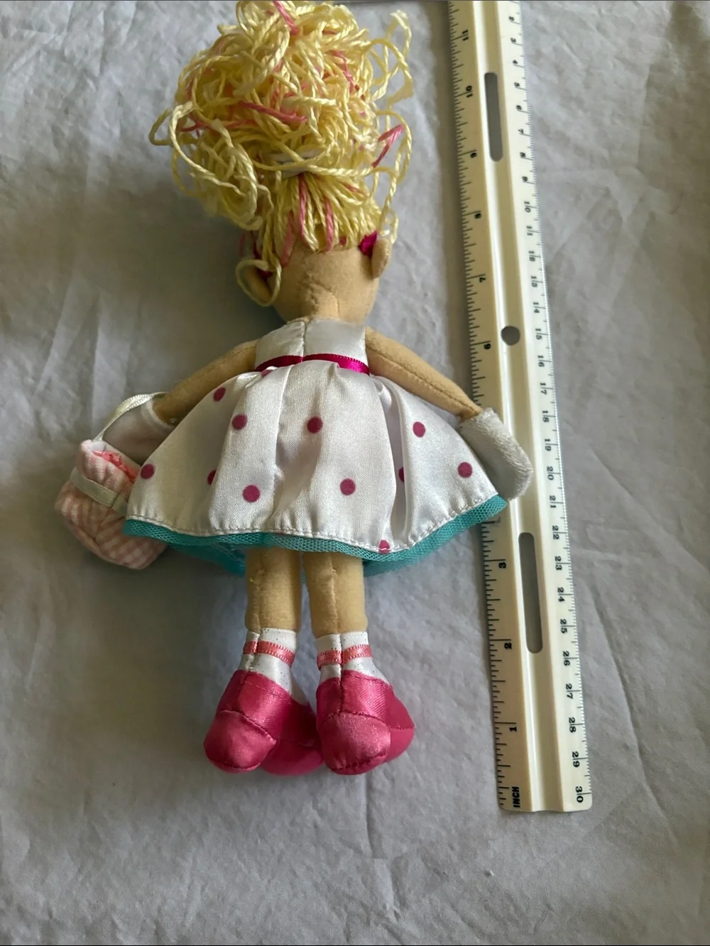 INC International Concepts Plush Rag Doll Trio in Yellow, Pink, Green, Purple